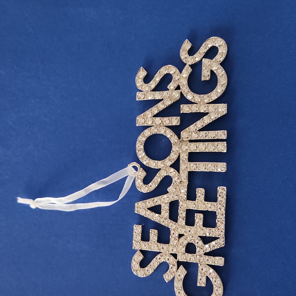 Sparkling Season's Greetings Ornament